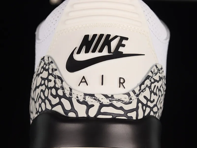 All categories Air Jordan Jordan series basketball shoes Air Jordan 3 cost-effective version Air Jordan 3 "White Cement Reimagined" AJ3 Joe 3 new white cement top layer replica basketball shoes DN3707-100